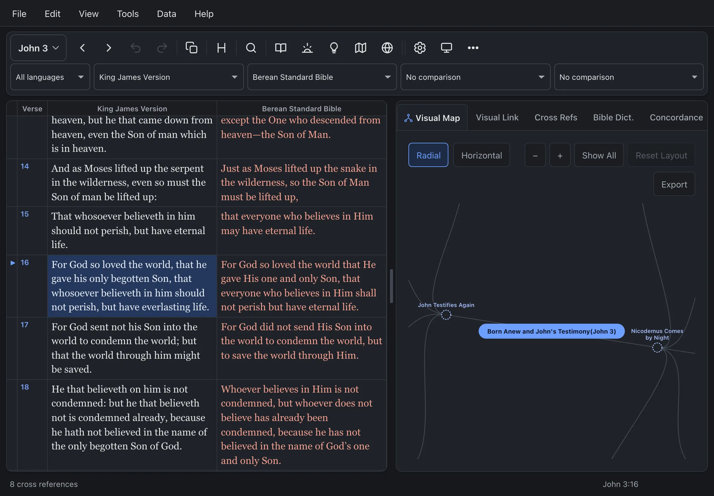 Tablet · Visual Map of John 3